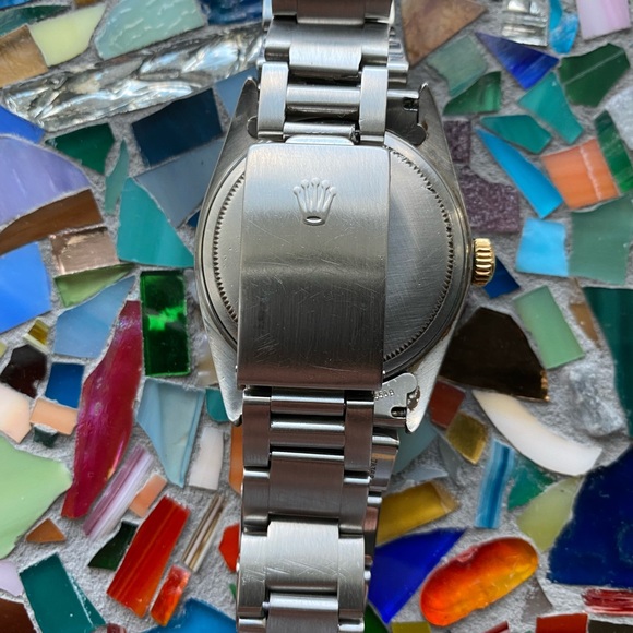 Rolex Datejust Vintage Automatic Ref 1601 Two Tone Buckley Dial - Picture 3 of 4